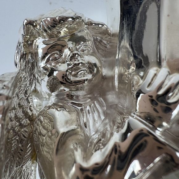 International Silver Co Angel Candle Holders Vtg Set /2 Christmas Centerpiece - Picture 11 of 15